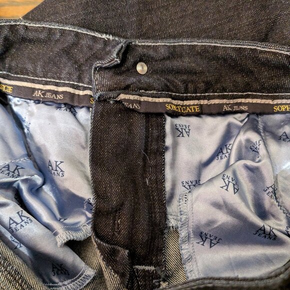 AK Jeans Anne Klein Sophisticate Size 12 Waist 30 Short - Picture 13 of 16